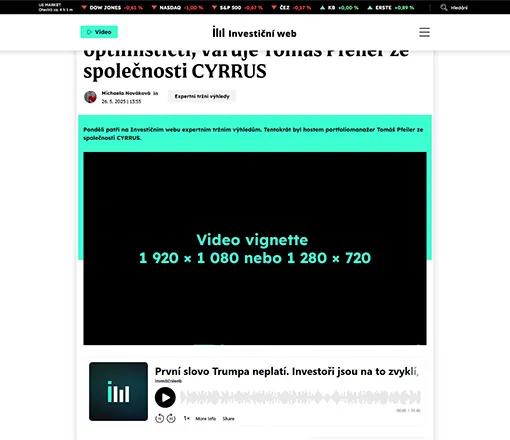 Zobrazení reklamy